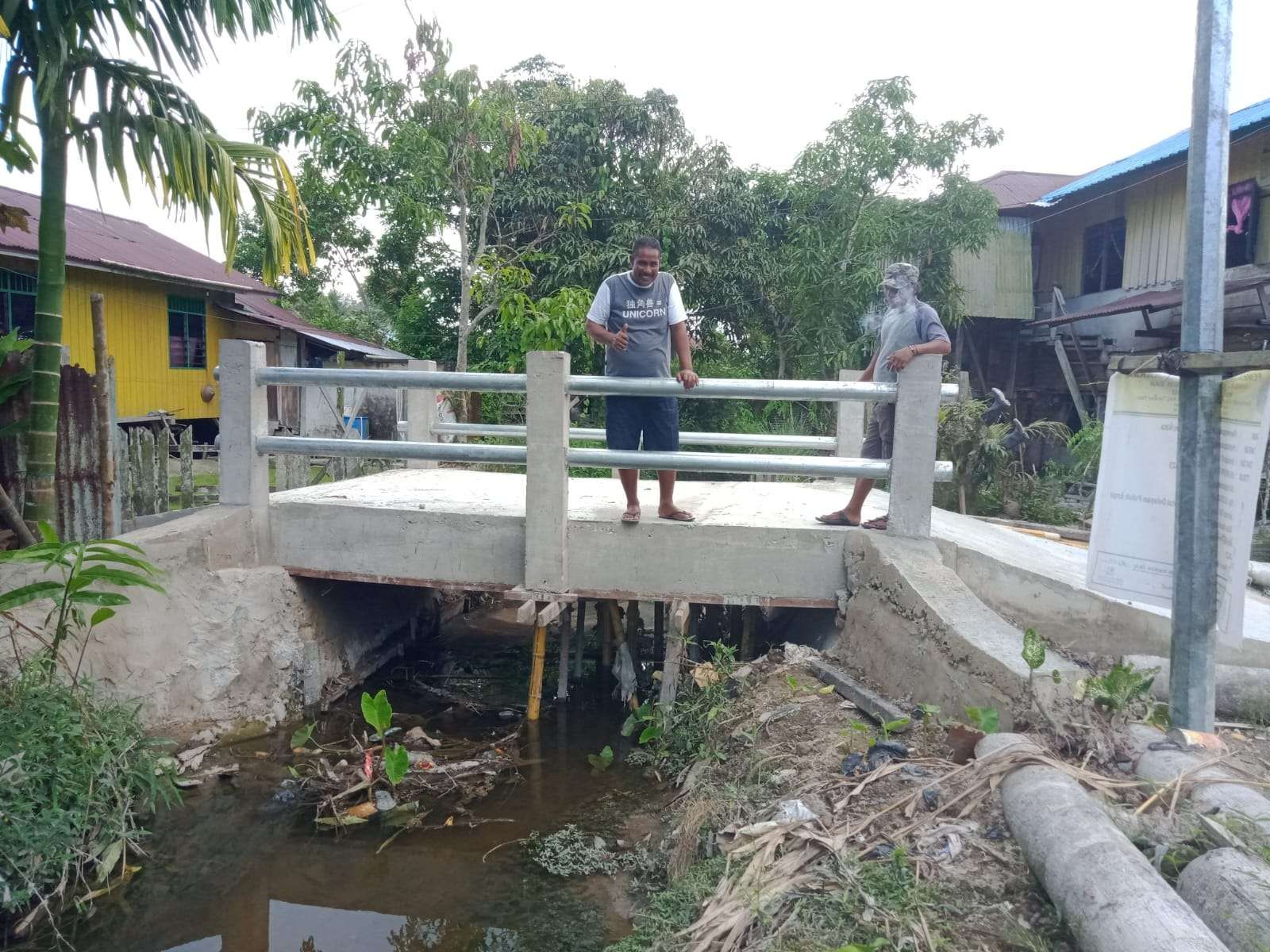Warga Juata Permai Lega Pembangunan Jembatan Dituntaskan Pemprov